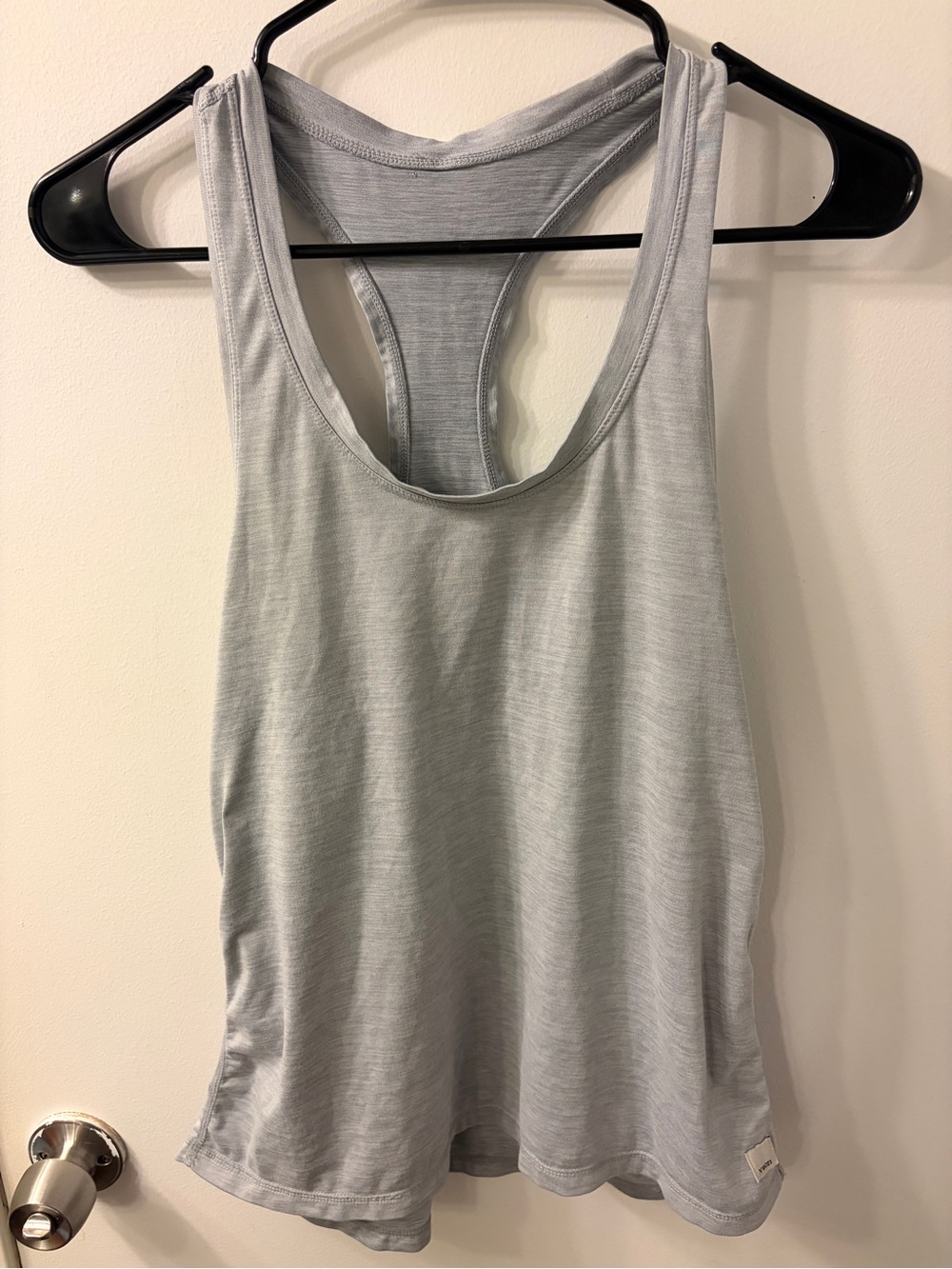 Vuori Light Gray Racerback Tank - Women